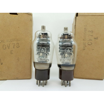 2 X CV73 TUBE. 1950s...