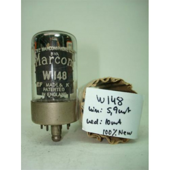 1 X W148 / 7H7 MARCONI TUBE. NOS. C140/141