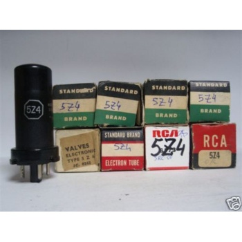 1 X 5Z4 TUBE. NOS. RC62