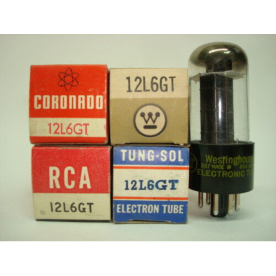 1 X 12L6GT TUBE. NOS/NIB. RCB1