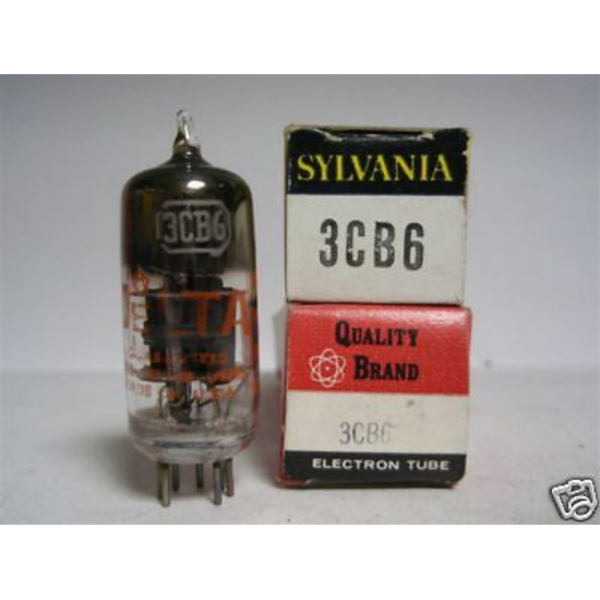 1 X 3CB6 TUBE. NOS/NIB. C8