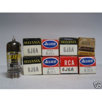 1 X 6J6A TUBE. NOS/NIB. C56