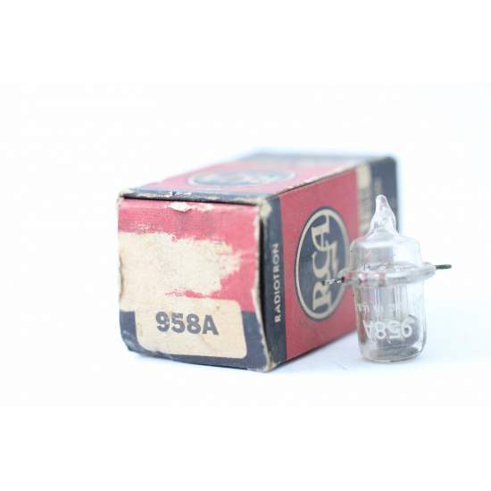 1 X 958A RCA TUBE. NOS/NIB. RCB265