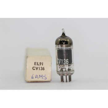 1 X EL91 / CV136 / 6AM5...