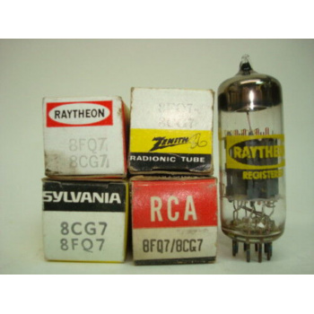 1 X 8FQ7 / 8CG7 TUBE. NOS /...