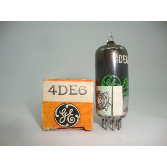 1 X 4DE6 GENERAL ELECTRIC TUBE. NOS / NIB. RC48