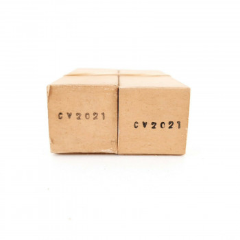2 X CV2021 TUBE. 1960 STC PRODUCTION. SMOKED GLASS. CN  ENA