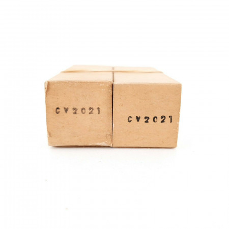 2 X CV2021 TUBE. 1960 STC PRODUCTION. SMOKED GLASS. CN  ENA
