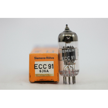 1 X ECC91 SIEMENS TUBE....