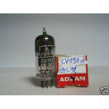 1 X CV137 / EAC91 TUBE....