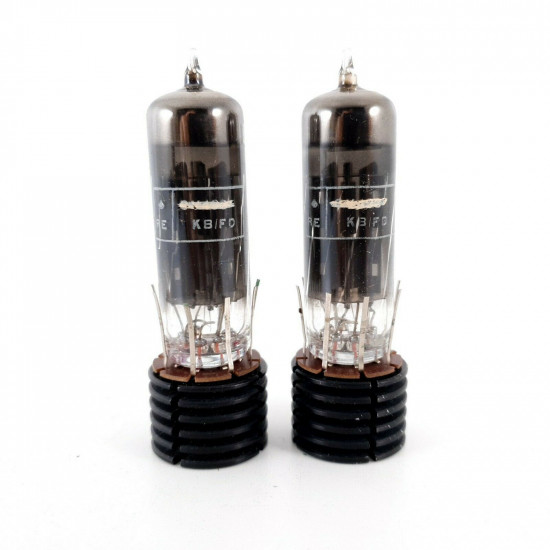 2 X CV2021 TUBE. 1960 STC PRODUCTION. SMOKED GLASS. CN  ENA