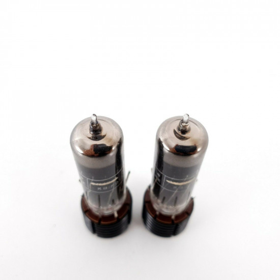2 X CV2021 TUBE. 1960 STC PRODUCTION. SMOKED GLASS. CN  ENA