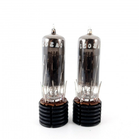 2 X CV2021 TUBE. 1960 STC PRODUCTION. SMOKED GLASS. CN  ENA