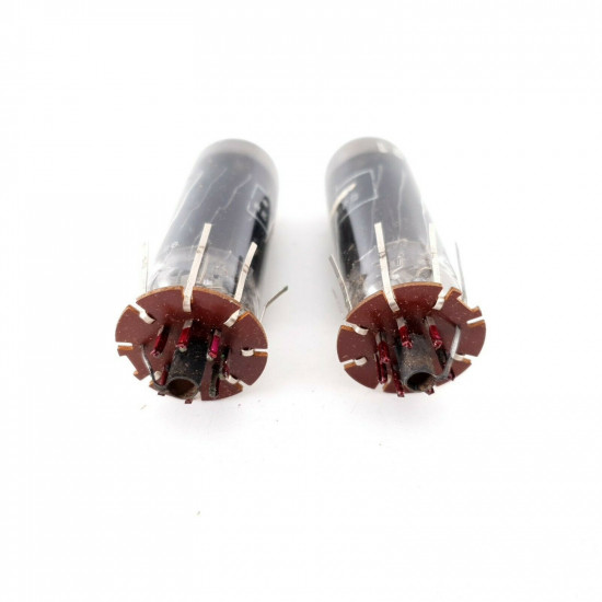 2 X CV2021 TUBE. 1960 STC PRODUCTION. SMOKED GLASS. CN  ENA