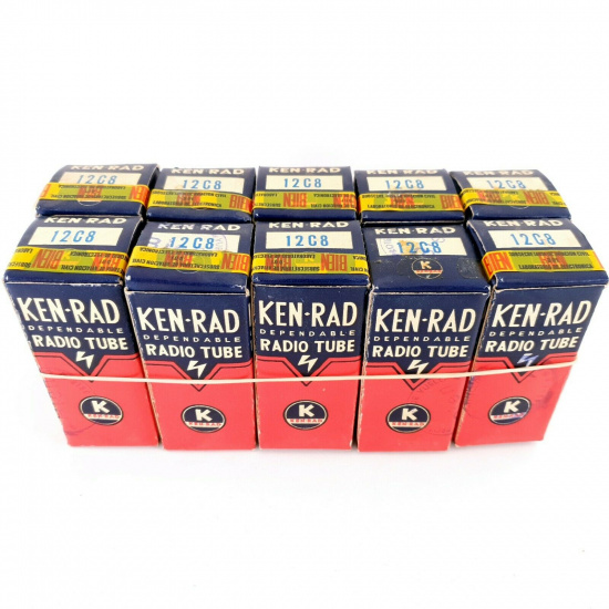 10 X 12C8 / VT-169 KENRAD TUBE. M64.E149