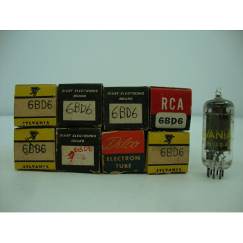 1 X 6BD6 TUBE. NOS / NIB. RC92