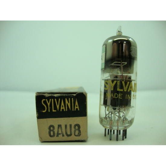 1 X 8AU8 SYLVANIA TUBE. RC72