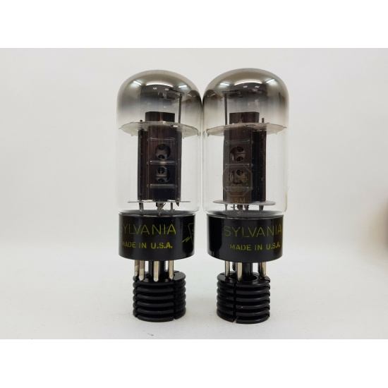 2 X 6L6GB SYLVANIA TUBE. MATCHED PAIR. RCB99