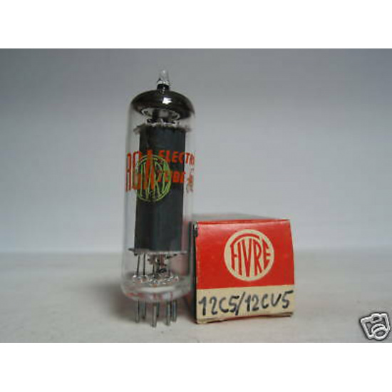 1 X 12C5 / 12CV5 TUBE. NOS/NIB. C61