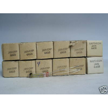 1 X JAN 6418 TUBE. NOS/NIB....