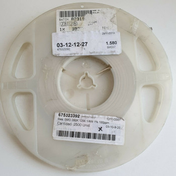 10 x 392K 1/4W 1% 100PPM SMD PHILIPS RESISTOR. (R297) CA393U1500F190721