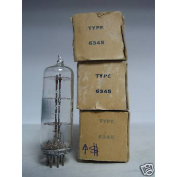1 X 6345 TUBE. NOS/NIB. RC61