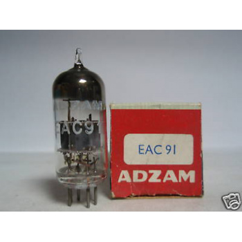 1 X EAC91 TUBE. NOS/NIB. RC61