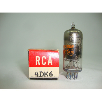 1 X 4DK6 RCA TUBE. NOS /...