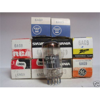 1 X 6AG9 TUBE. NOS / NIB....