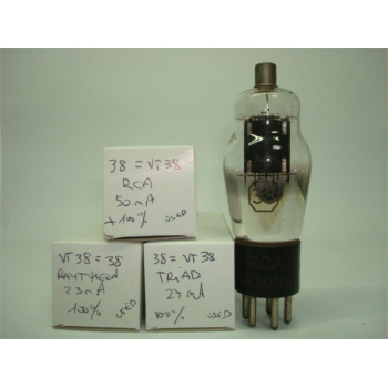 1 X TYPE 38 / VT38 TUBE....