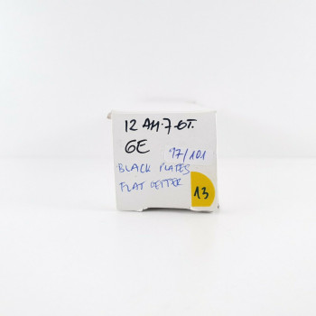 1 X 12AH7GT GENERAL ELECTRIC TUBE. FLAT GETTER. 97/101%. 13. CH41