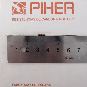 3 X 1/4W 82R 10% 1970s VINTAGE PIHER RESISTOR. NOS. C1794U250F150121