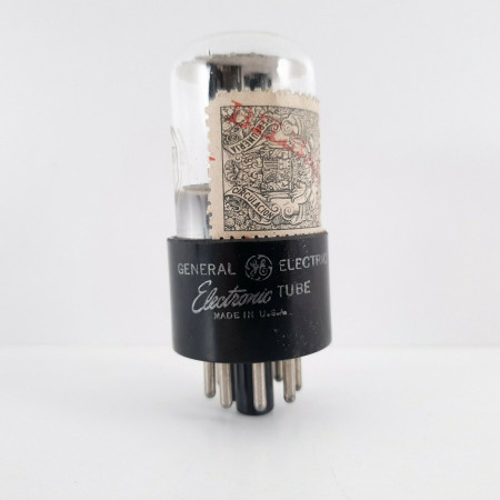 1 X 12AH7GT GENERAL ELECTRIC TUBE. FLAT GETTER. 97/101%. 13. CH41