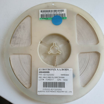 10 x 200R 1/8W 5% SMD EUROTRONIX RESISTOR. (R299) CA393U5000F190721