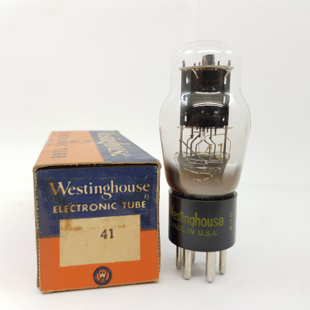 1 X TYPE 41 / VT48 WESTINGHOUSE TUBE. NOS / NIB. RCB331