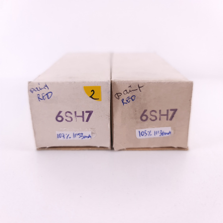 2 X 6SH7 RCA TUBE. MATCHED PAIR. 2. CH137