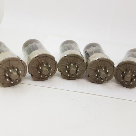 5 X JAN 6080WC GENERAL ELECTRIC TUBE. NOS. RC49
