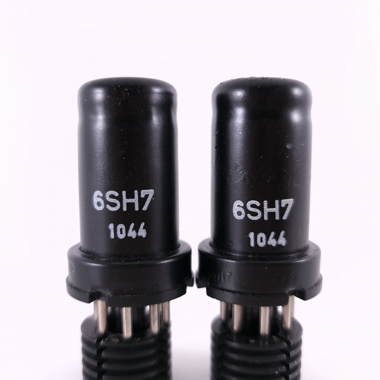 2 X 6SH7 TUBE. MATCHED PAIR. 4. CH137
