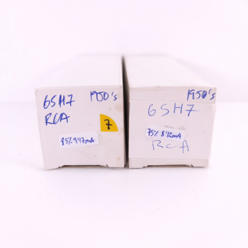 2 X 6SH7 RCA TUBE. 1950s...