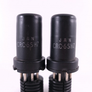2 X 6SH7 RCA TUBE. 1950s... 2