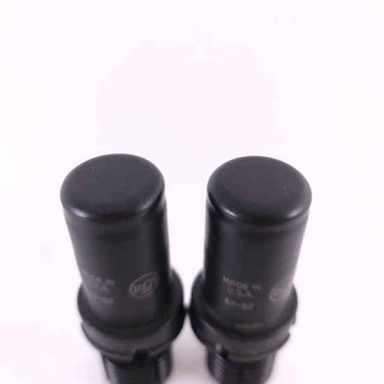 2 X 6SH7 RCA TUBE. 1950s PRODUCTION....
