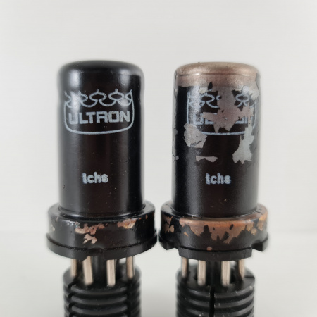 2 X 6SH7 ULTRON TUBE. 85/88% MATCHED PAIR. 10. CH137