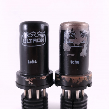 2 X 6SH7 ULTRON TUBE. 85/88% MATCHED PAIR. 10. CH137