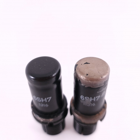 2 X 6SH7 ULTRON TUBE. 85/88% MATCHED PAIR. 10. CH137