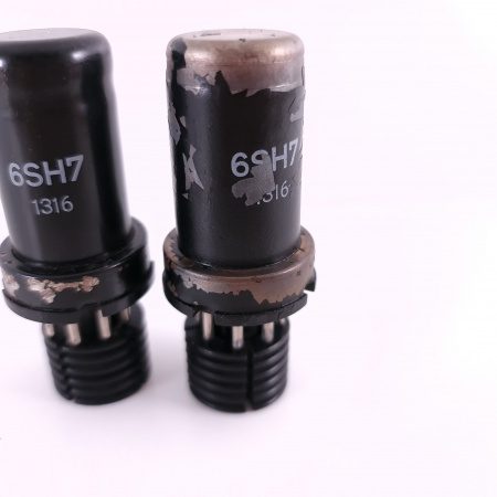 2 X 6SH7 ULTRON TUBE. 85/88% MATCHED PAIR. 10. CH137