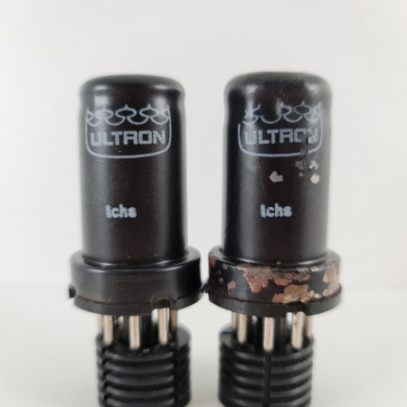 2 X 6SH7 ULTRON TUBE. 97/107% MATCHED PAIR. 11. CH137