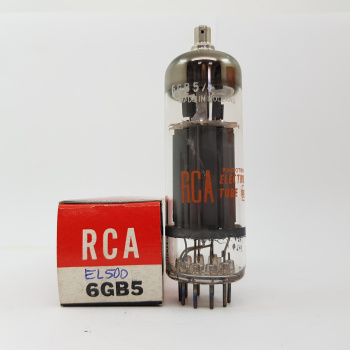 1 X 6GB5 / EL500 RCA TUBE....