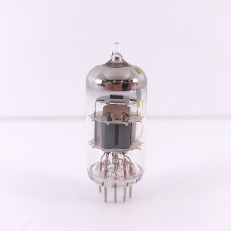 1 X ECC88 TESLA TUBE. 1960s PRODUCTION. GOLD GRID. 1. CH139