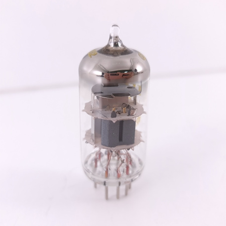 1 X ECC88 TESLA TUBE. 1960s PRODUCTION. GOLD GRID. 1. CH139