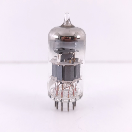 1 X ECC88 TESLA TUBE. 1960s PRODUCTION. GOLD GRID. UNPRINTED. 3. CH139